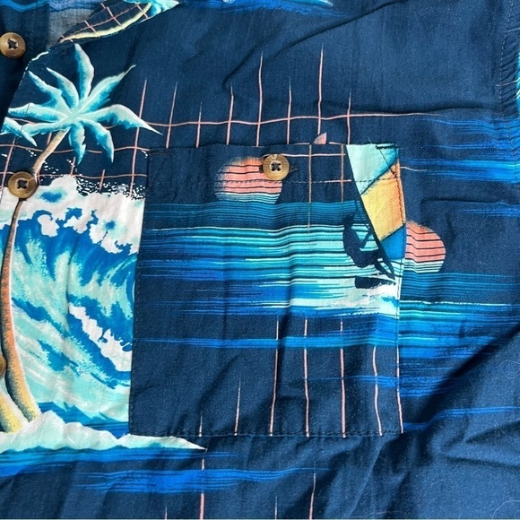 Billabong Surf Button Up Shirt Medium - Picture 4 of 5